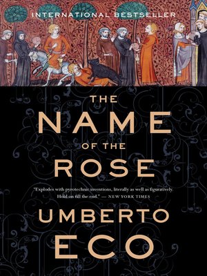 cover image of The Name of the Rose